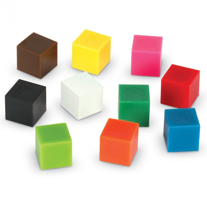 Cuburi multicolore (1cm) [4]