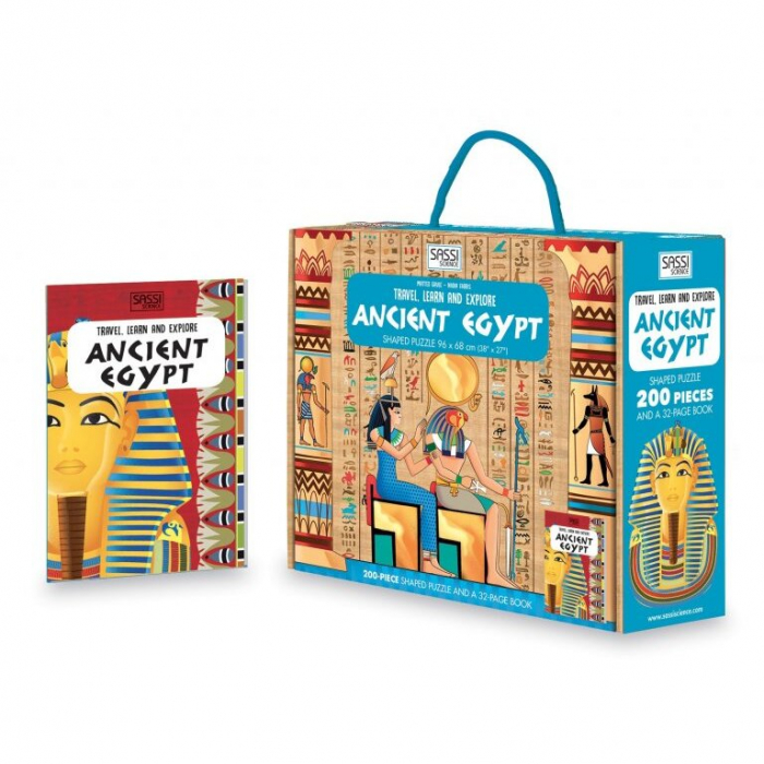 Cunoaste si exploreaza - Puzzle Egiptul Antic (200 piese) [3]