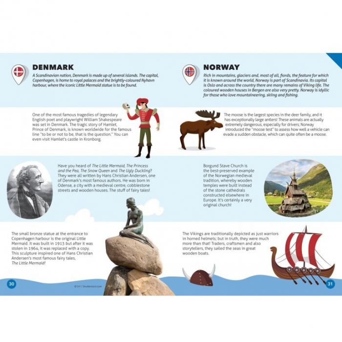 Cunoaste si exploreaza - Puzzle Europa (210 piese) [2]