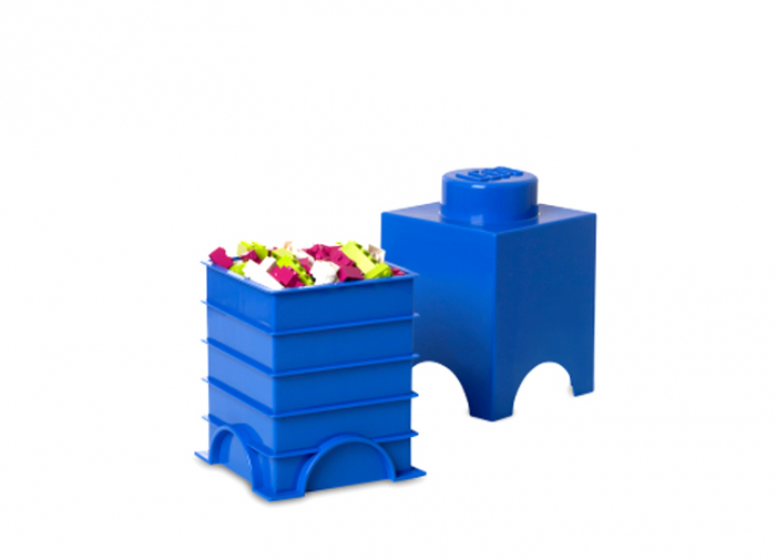 Cutie depozitare LEGO 1 albastru inchis [4]