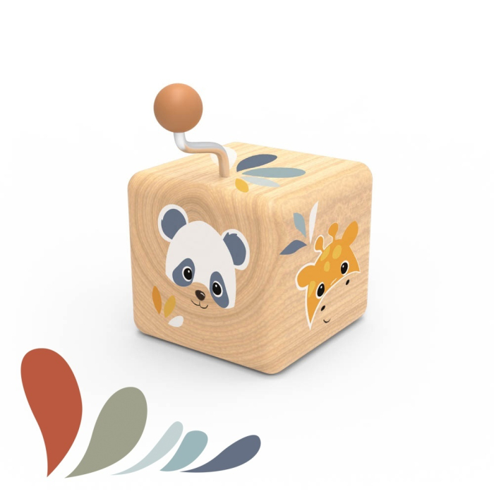 Cutiuta muzicala din lemn, Speedy Monkey [2]