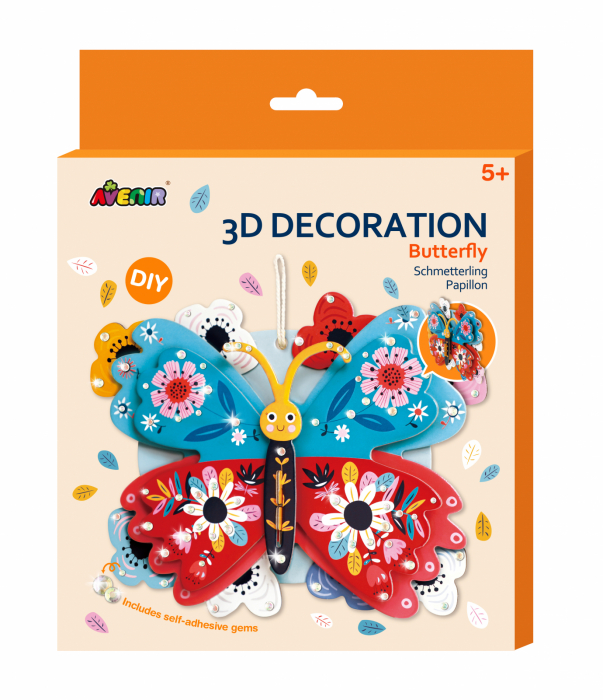 Decoratiune 3D-Fluture [1]