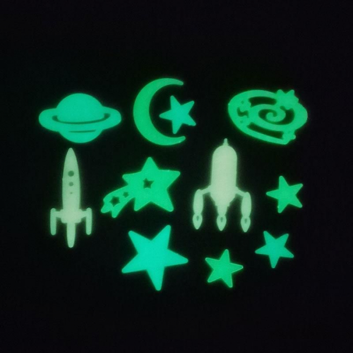 Decoratiuni de perete fosforescente, Aventura spatiala [4]