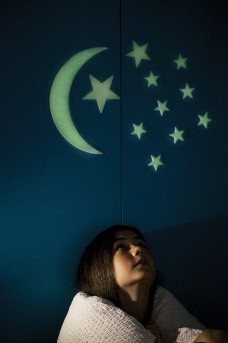 Decoraţiuni de perete fosforescente - Luna şi stele [4]