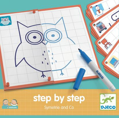 Deseneaza pas cu pas set Djeco, Simetrie [2]