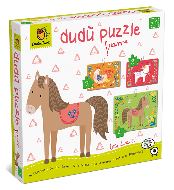 DUDÙ PUZZLE IN RAMA - ANIMALE DE LA FERMA [1]