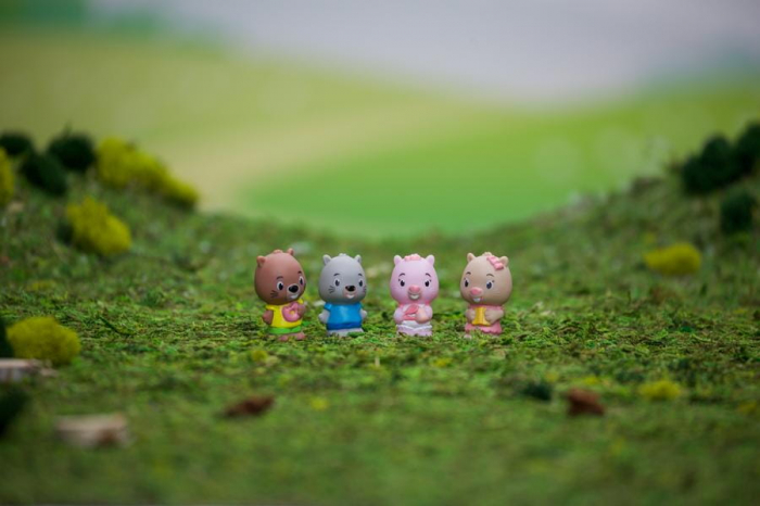 Familia de castori - Set figurine joc de rol [8]