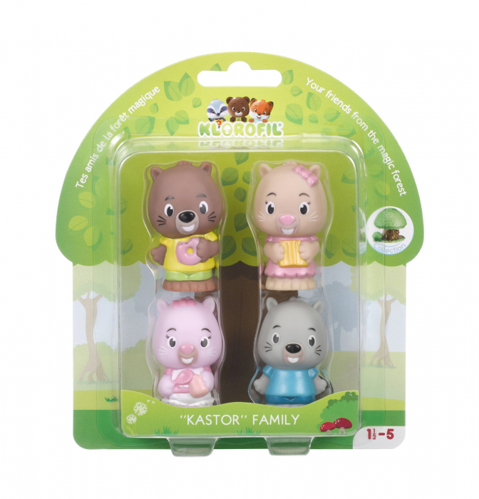 Familia de castori - Set figurine joc de rol [7]