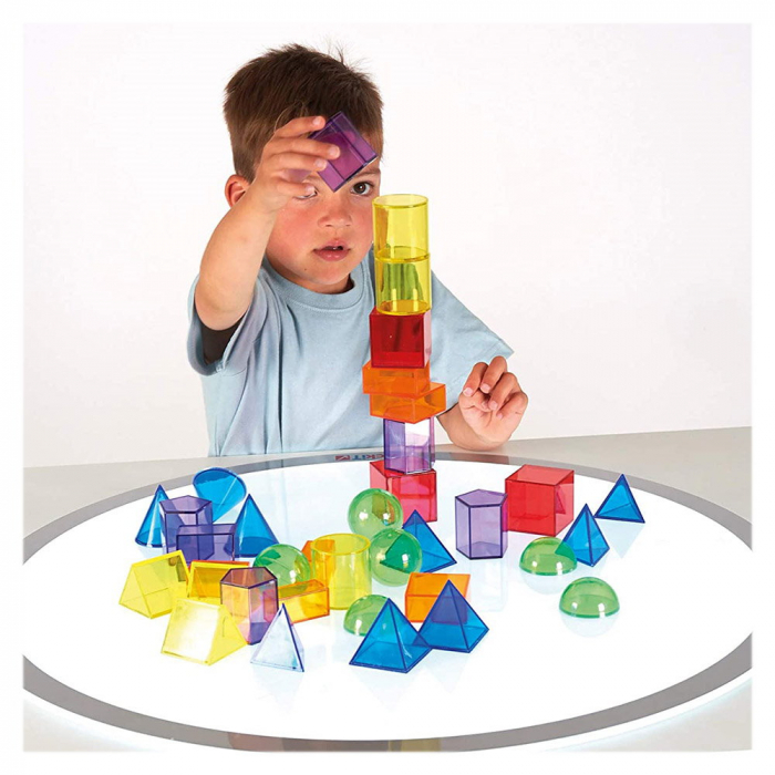 Forme geometrice 3D transparente, TickiT [2]