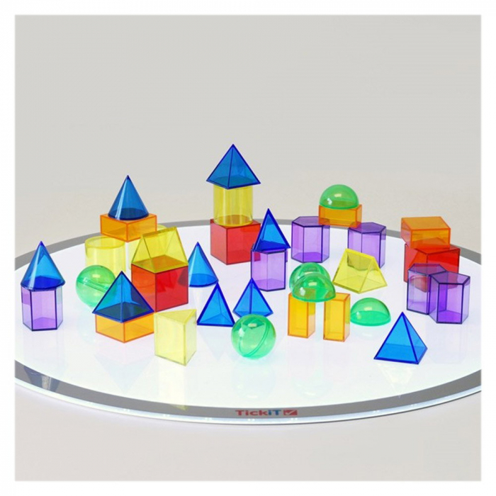 Forme geometrice 3D transparente, TickiT [5]