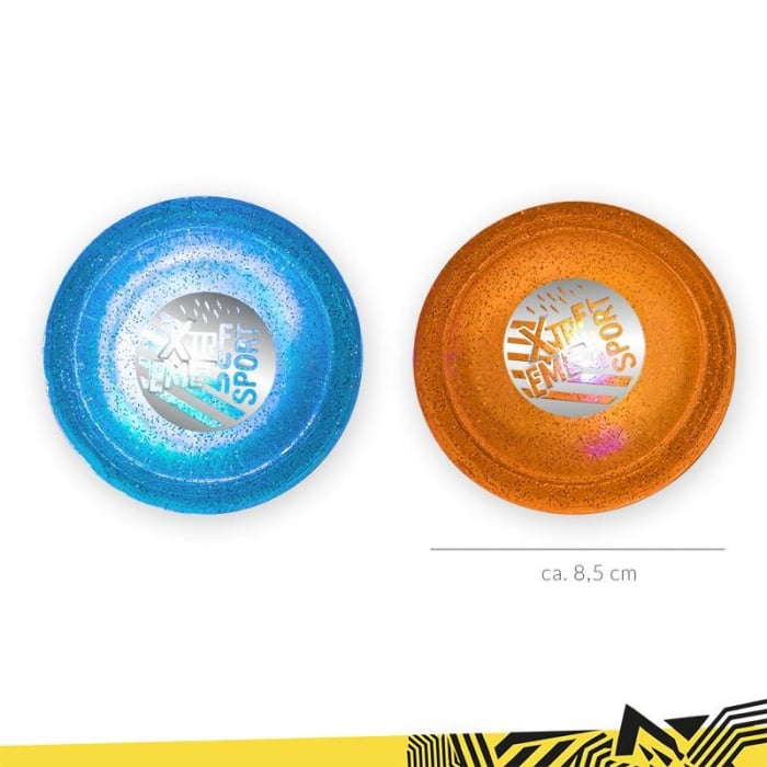 Frisbee de buzunar cu lumini, pentru joaca in interior sau exterior [2]