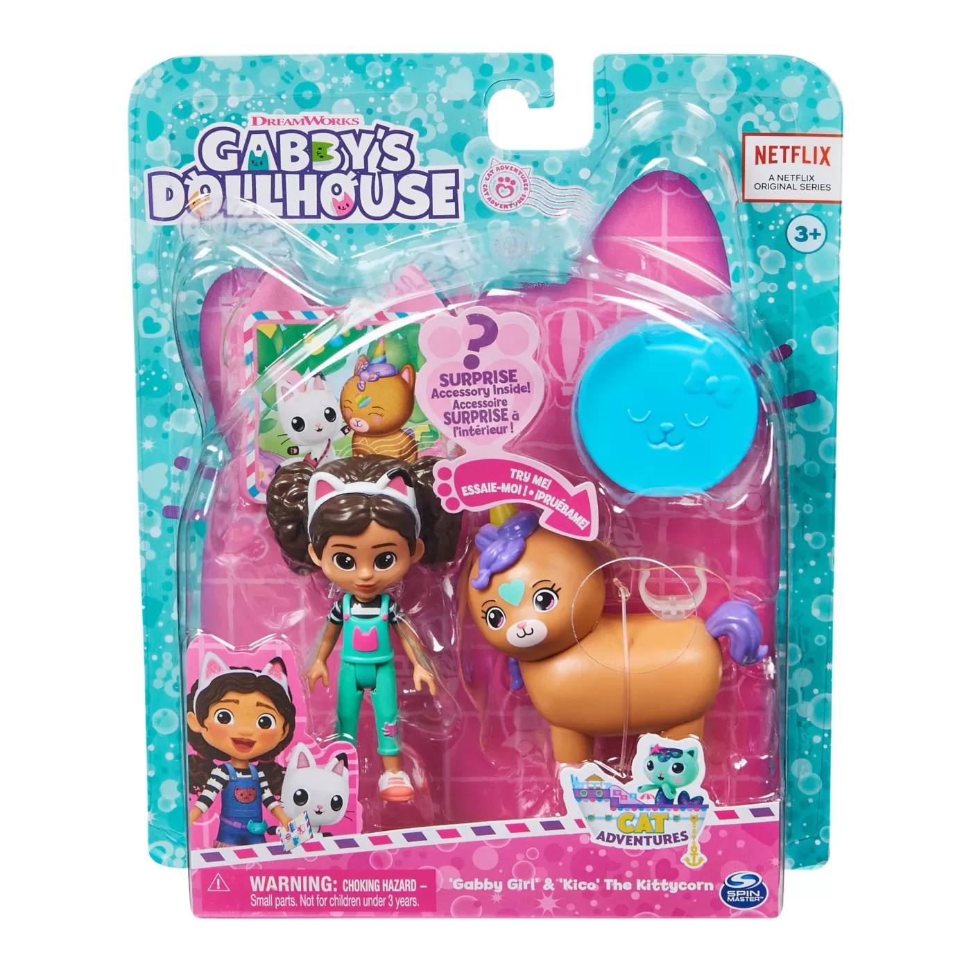 GABBYS DOLLHOUSE PACHET 2 FIGURINE GABBY SI KICO [1]