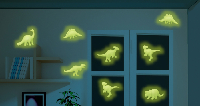 Decoraţiuni de perete fosforescente - Dinozauri 3D [4]