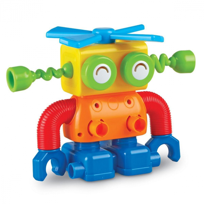 Hai sa construim - 1, 2, 3  Robotel colorat [3]