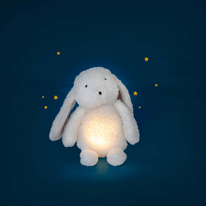 Iepuras plus cu lumina de veghe pentru bebelusi, Moulin Roty [2]