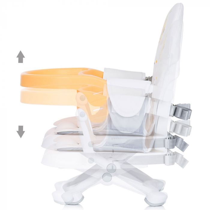 Inaltator scaun de masa Chipolino Lollipop banana [4]