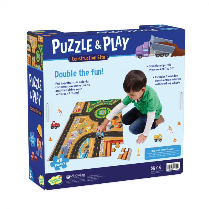 Joc 2 in 1 Puzzle and play: Pe santier [2]