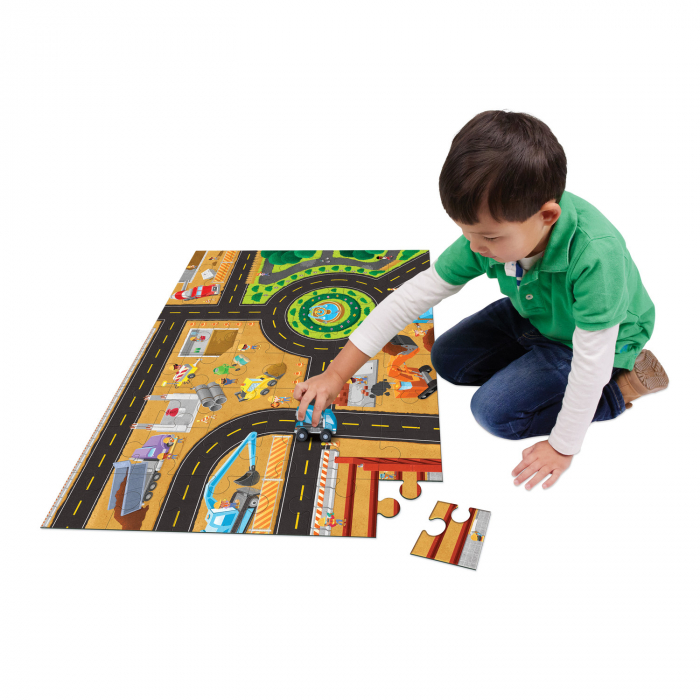 Joc 2 in 1 Puzzle and play: Pe santier [3]