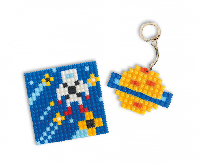 Set creativ cu pixeli, Mozaic misiune spatiala [3]
