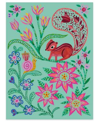 Joc creativ de răzuit Animale din grădină [4]