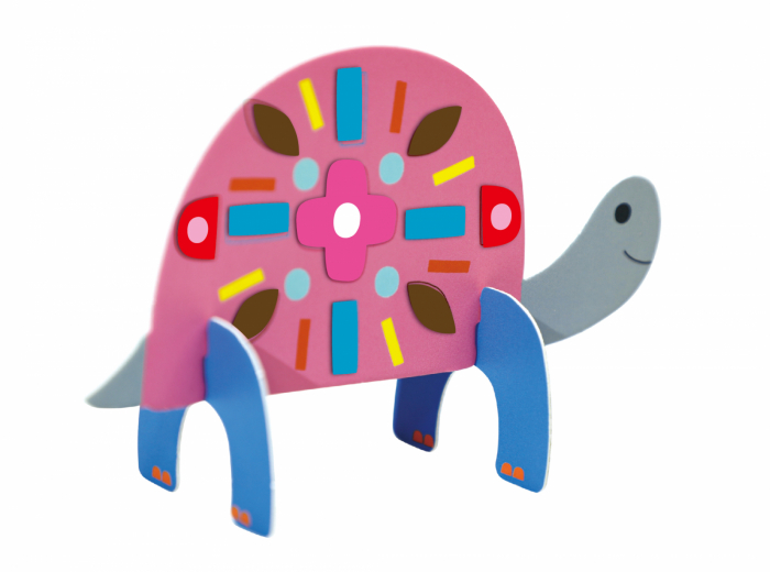Joc creativ Stick'N'Play cu scene 3D si stickere repozitionabile - Gradina Secreta [6]