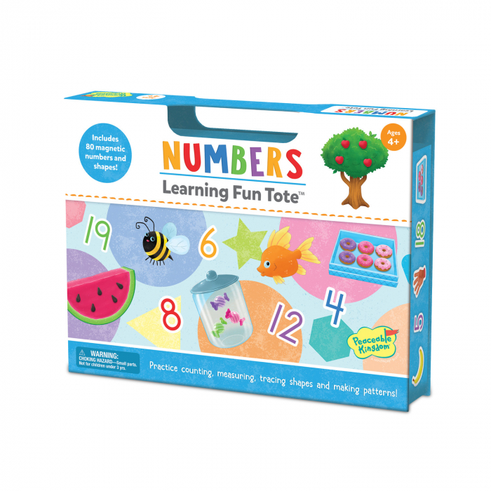 Joc cu magneti, Invata numerele, Peaceable Kingdom [2]