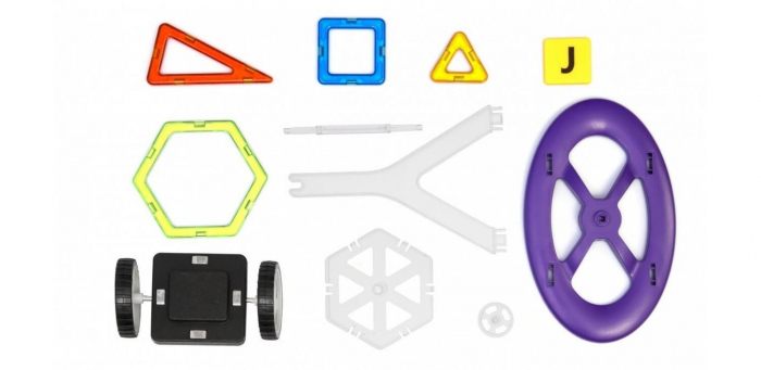 Joc de constructie magnetic - 98 piese [3]