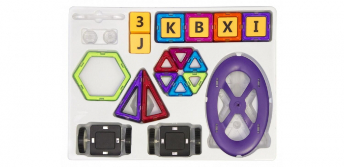 Joc de constructie magnetic - 98 piese [2]