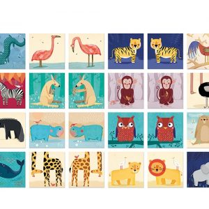 Joc de memorie Londji, Animale salbatice [3]