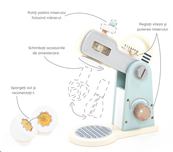 Joc de rol Mixer cu accesorii, UMU Toys [3]