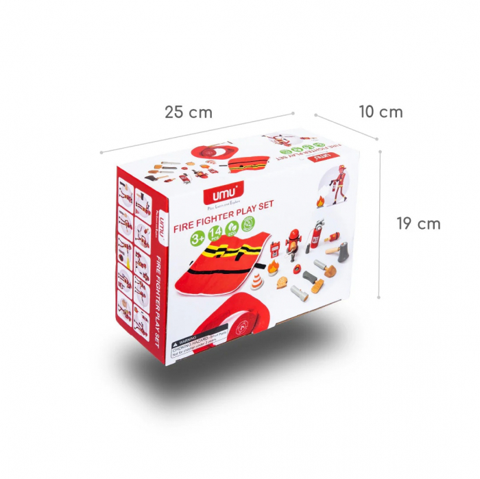 Joc de rol Set de pompier, UMU Toys [3]