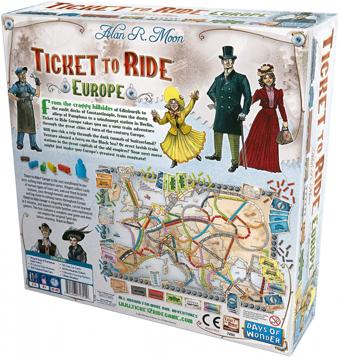 Joc de societate Ticket to Ride Europa [2]