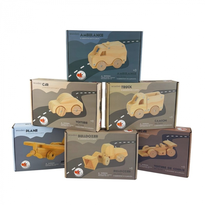 Joc educativ si creativ de asamblat si pictat Avion, Egmont Toys [2]