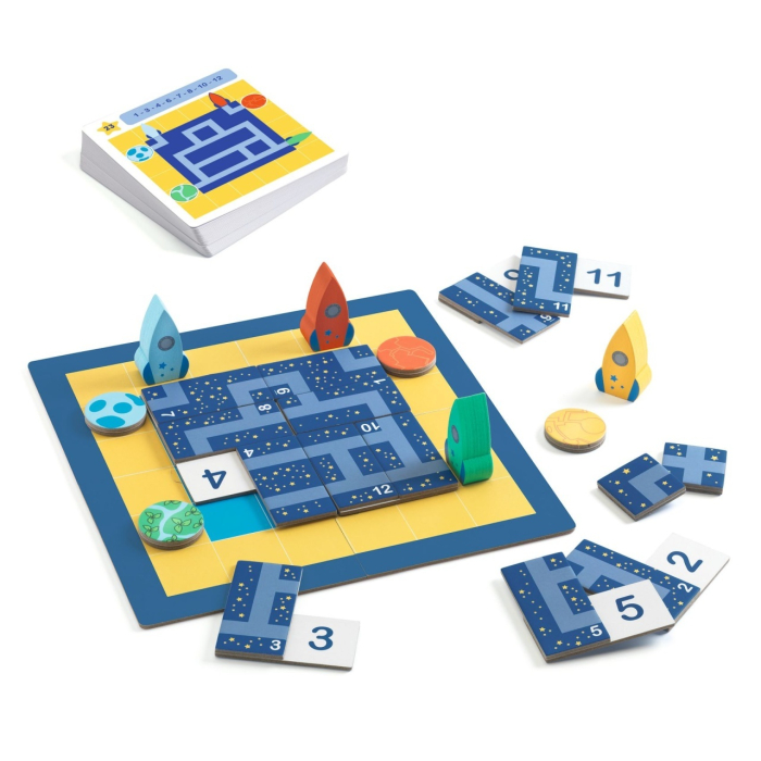 Joc logic cu rachete si planete, Djeco [2]