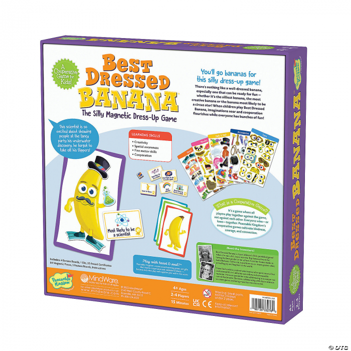 Joc magnetic Imbraca banana, Best dressed Banana [2]