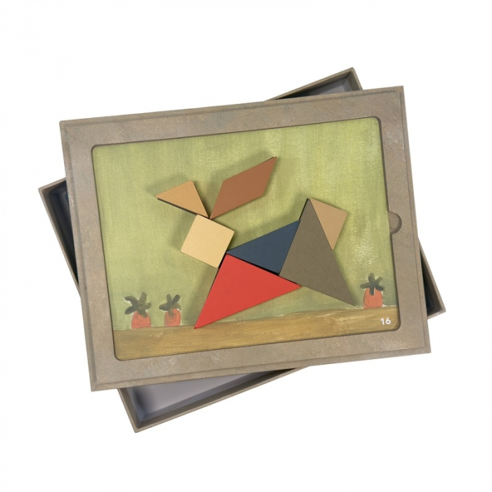 Joc magnetic Tangram, Egmont Toys [1]