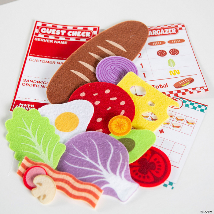 Joc matematic pentru prescolari, Math sandwich, Peaceable Kingdom [5]