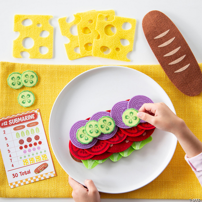 Joc matematic pentru prescolari, Math sandwich, Peaceable Kingdom [6]