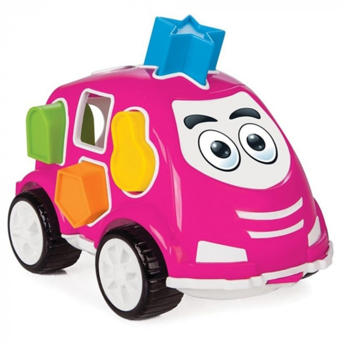 Jucarie cu sortator Pilsan Car pink [2]