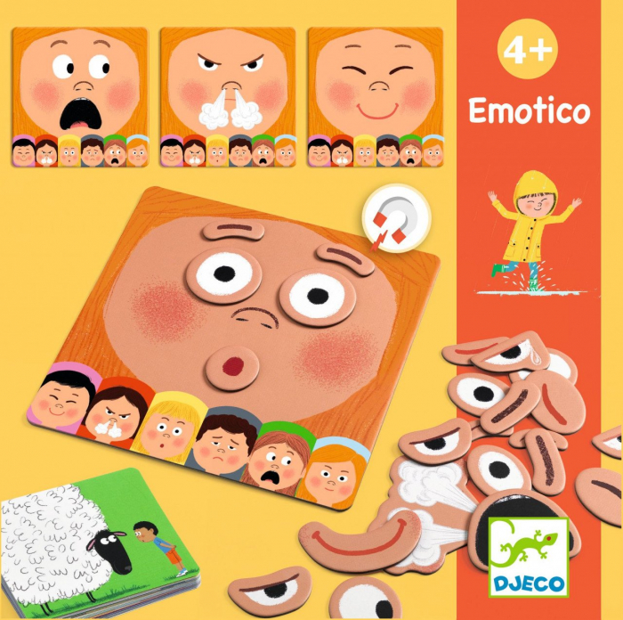 Jucarie educativa Joc educativ Emotico, Djeco [2]