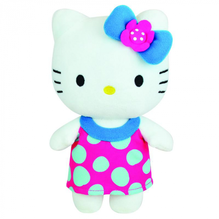 Jucarie Plus Jemini 20cm Hello Kitty Buline Albastre [2]