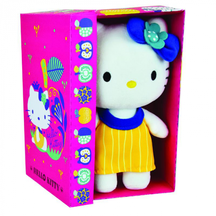 Jucarie Plus Jemini 20cm Hello Kitty - Rochita Galbena [3]