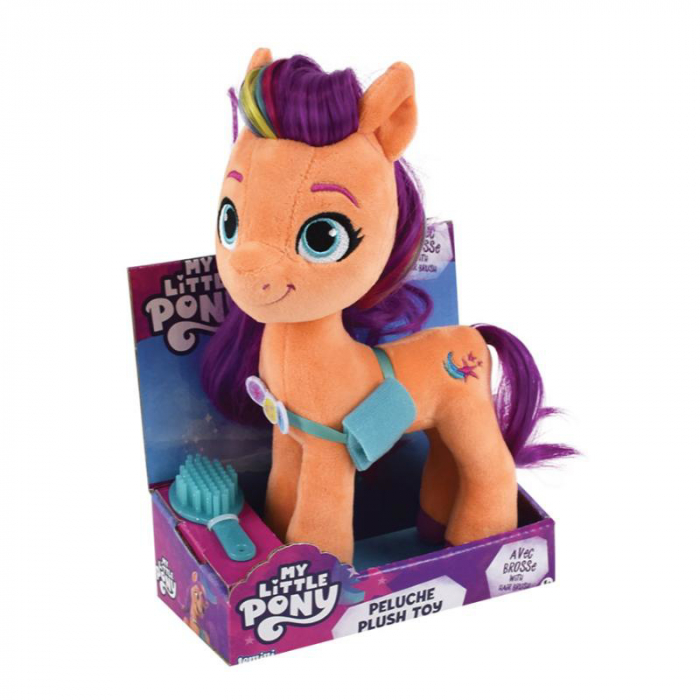 Jucarie Plus Jemini 21cm cu pieptan My Little Pony - Sunny [3]