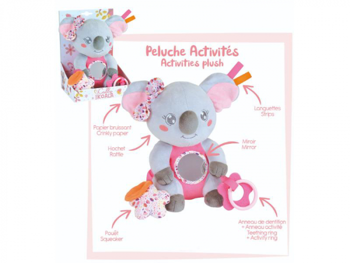 Jucarie Plus Jemini Cu Activitati 24cm Cally Mimi Koala [6]