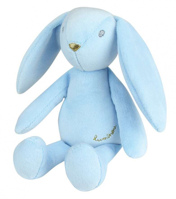 Jucarie Plus Jemini Fosforescenta 21cm Iepure Luminou Blu [2]
