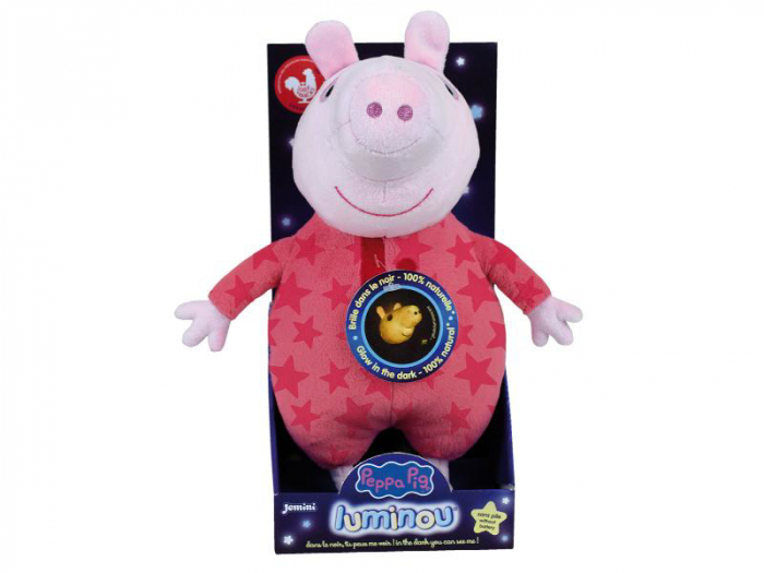 Jucarie Plus Jemini Fosforescenta 25cm Peppa Pig Luminou [5]
