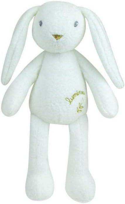Jucarie Plus Jemini Fosforescenta 30cm Iepure Luminou Alb [2]