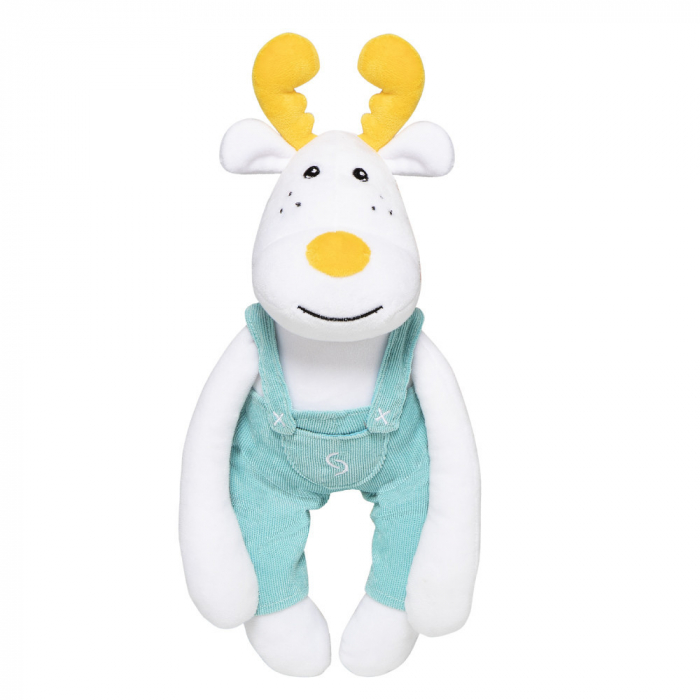 Jucarie ren de plus pentru copii, Skiddou, 30 cm [5]