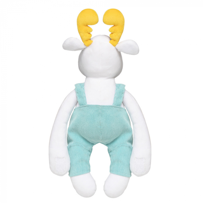 Jucarie ren de plus pentru copii, Skiddou, 30 cm [8]