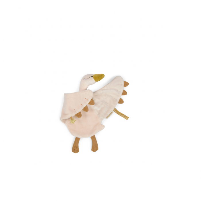 Jucarie senzoriala bebe Comforter lebada, Moulin Roty [2]